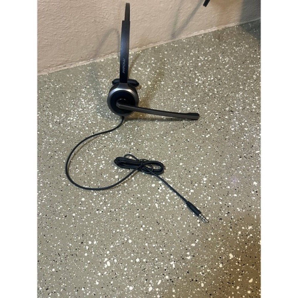 Mpow Computer Headset Wired 3.5mm Call Center Business Office Headphone‎